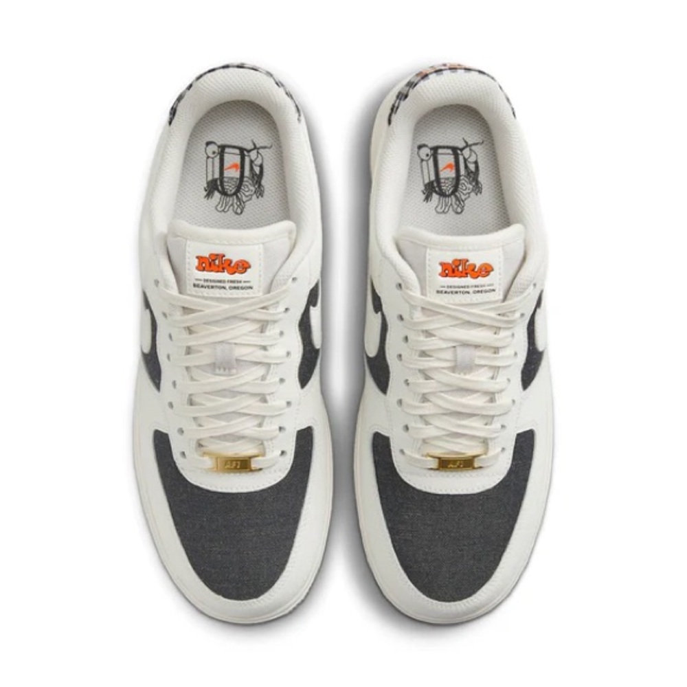 Nike Air Force 1 Low '07 Farmer's Market Designed Fresh Sneakers Men's Size 11 - Picture 3 of 13